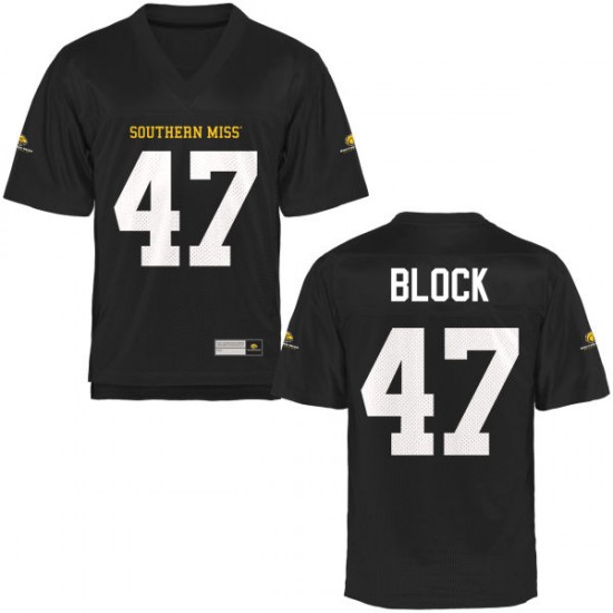 Cody Block Southern Miss Golden Eagles Youth Replica Football