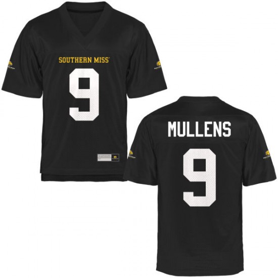 Nick Mullens Southern Miss Golden Eagles Men S Game Football Jersey Black Gold